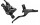 Scheibenbremse Shimano T 675 hydraulisch HR, schwarz, rechts, 1700mm ohne Scheibe