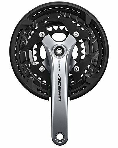KRG Shimano Acera 22/32/44 Zähne 175mm FC-T3010 silber, 4-kant, mit KSS
