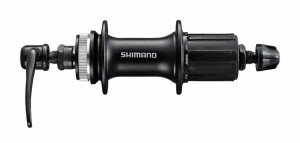 hr-nabe shimano fhm3050 135mm 32 loch, schwarz, centerlock, snsp