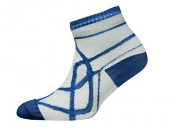 Socken SealSkinz Thin unisex weiß/blau Gr. S 36 - 38