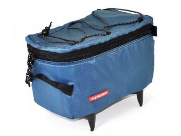 Gepäckträgertasche Pletscher Mini blau, für System-Gepäckträger