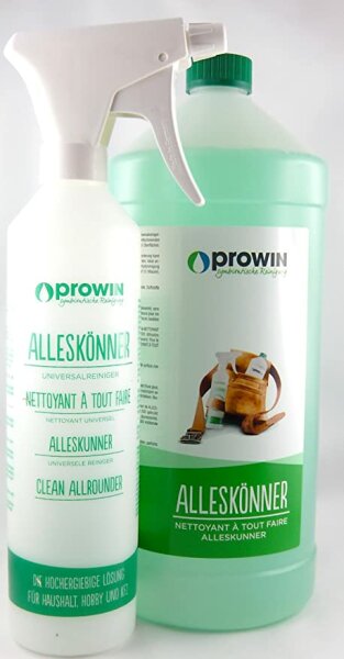 proWIN  Alleskönner 2 Liter + 1x Sprühflasche