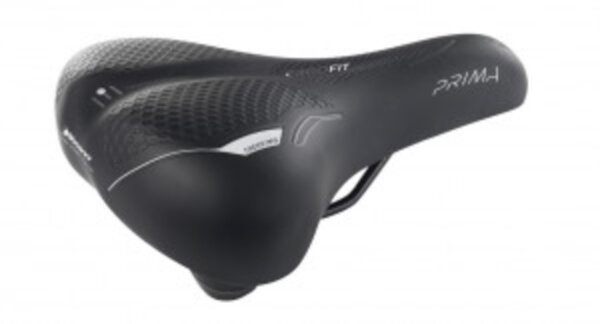 sattel selle bassano prima trekking schwarz, uni, 260x183mm, 365g