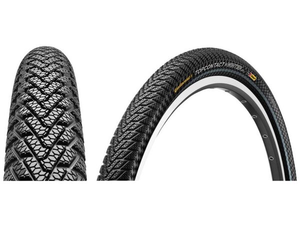 Reifen Conti TopContact Winter II 28" 700x37C 37-622 schwarz Skin Reflex