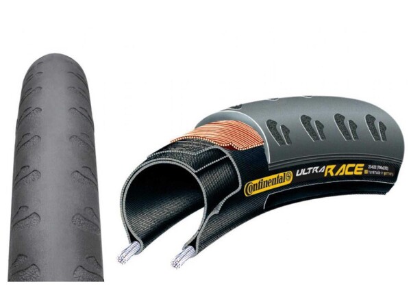 Reifen Conti Ultra Race faltbar 28" 700x25C 25-622 schwarz-Skin