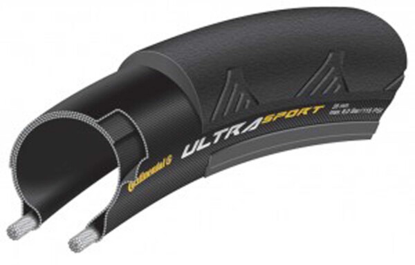 Reifen Conti Ultra Sport II 28" 700x23C 23-622 schwarz/schwarz Skin 
