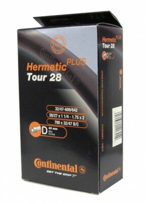 schlauch conti tour 28 hermetic plus 27/28x1 1/4-1.75" 32/47-622/635 dv 40mm 