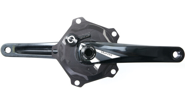 QUARQ Kettenradgarnitur Powermeter "Riken AL", Ohne Kett