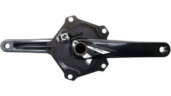 QUARQ Kettenradgarnitur Powermeter "Riken AL", Ohne Kett