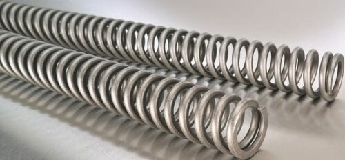 WIRTH Gabelfedernsatz poliert Progressiv-straffere WT2043