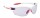Sonnenbrille Alpina Twist Four VLM+ Rahmen weiß/blau/rot Glas Vario blau ver