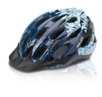 xlc fahrradhelm bh-c20 gr. s/m (53-57cm), blau motiv prism