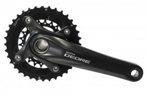 KRG Shimano M 617 36/22 170mm FC-M 617, schwarz, ohne  KSS, 2-PCS