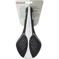 Sattel VELO, AIR THRU,schwarz/weiß, mit...
