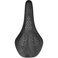 Sattel VELO, AIR THRU,schwarz/weiß, mit Honeycomb-Gel, 268 g