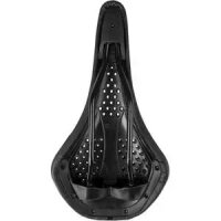 Sattel VELO, AIR THRU,schwarz/weiß, mit Honeycomb-Gel, 268 g