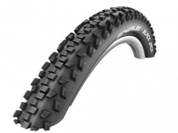 2x Reifen Schwalbe Black Jack HS407 Draht 26x2.10" 54-559 schwarz-LiteSkin KG SBC