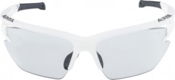 Sonnenbrille Alpina Eye-5 HR S VL+ mattweiß/sw Glas Varioflex sw.fogstop