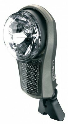 LED-Scheinw.b&m Lumotec IQFly sensoplus mit Schalter für Nabendynamo schwarz
