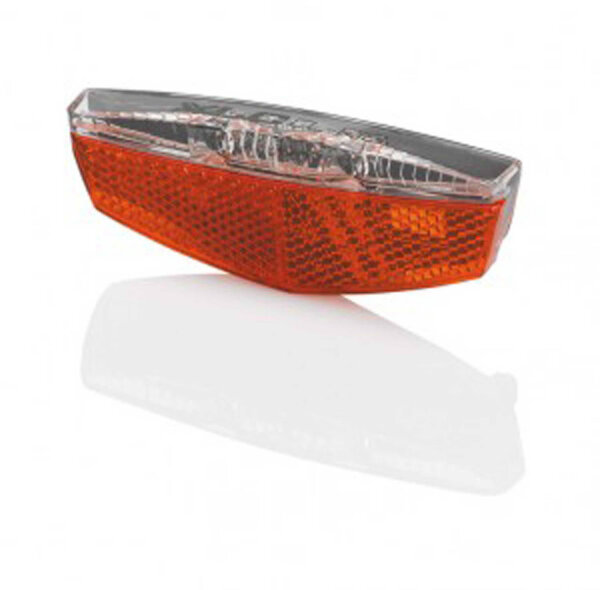 xlc led rückleuchte für gepäckträger inkl reflektor e-bike ready