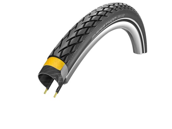 Reifen Schwalbe Marathon Deluxe HS420 fb 28x1.40"37-622 schwarz Refl.DD TravelSt.