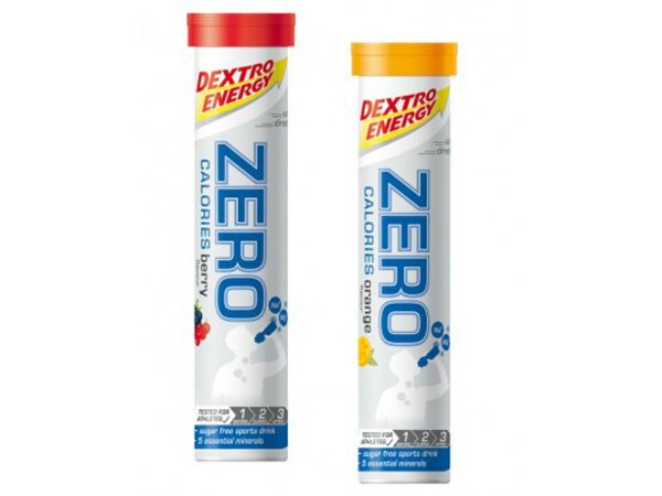 Zero Calories Dextro Energy 20x4g Brausetabletten, Berry