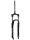 SR-Federgabel XCT (100mm) Disk-Typ 26" weiss 1 1/8" SL 255 A-Head