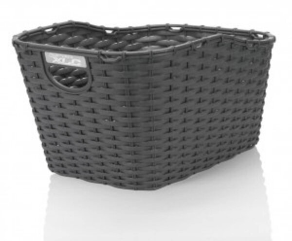 xlc polyrattan korb carry more für xlc systemgepäckträger anthrazit