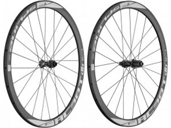 V-Rad DT Swiss RC 38 T Spline DB 28" Carbon, schwarz, Center Lock 100/15mm TA