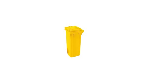 OPV Abfallbehälter  Großmülltonne, UV-stabilisiert 120 l, gelb