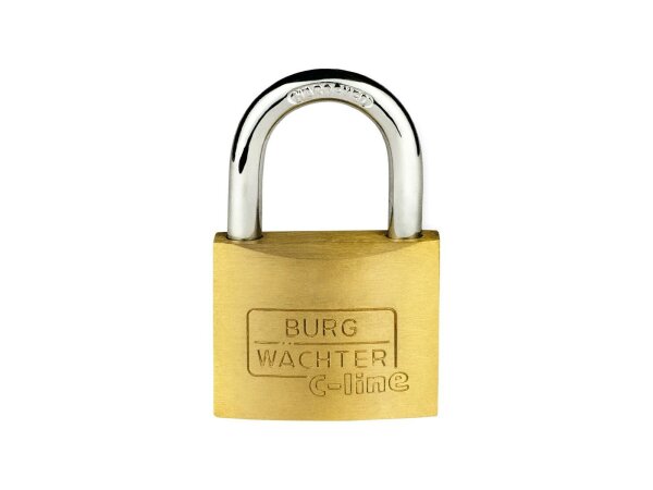 BURGWÄCHTER Vorhängeschloss "222 C-LINE" Zylinders Bügelstärke: 5