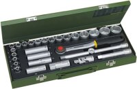 PROXXON Steckschlüsselsatz 1/2" Ratsche,...