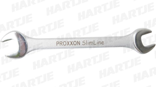 PROXXON Doppelmaulschlüssel "Slim Line" Oberfläche 8 x 9 mm