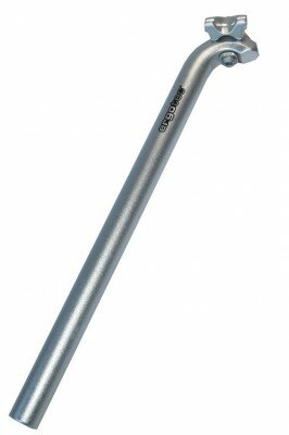 patentsattelst&uuml;tze ergotec hook &oslash; 25,4mm, 400mm, silber, alu