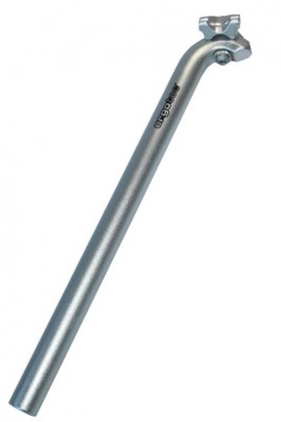 patentsattelst&uuml;tze ergotec hook &oslash; 29,8mm, 400mm, silber, alu