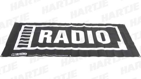 RADIO Werbebanner, Contest Banner, 200x80cm