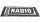 RADIO Werbebanner, Contest Banner, 200x80cm