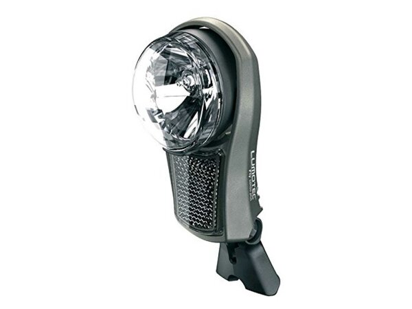 LED-Scheinw.b&m Lumotec IQFly sensoplus mit Schalter für Nabendynamo schwarz