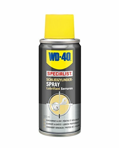WD-40 SPECIALIST Schließzylinderspray, Zur Wartung aller Arten von Schlössern. Blockaden werden gelöst ohne dabei zu ver