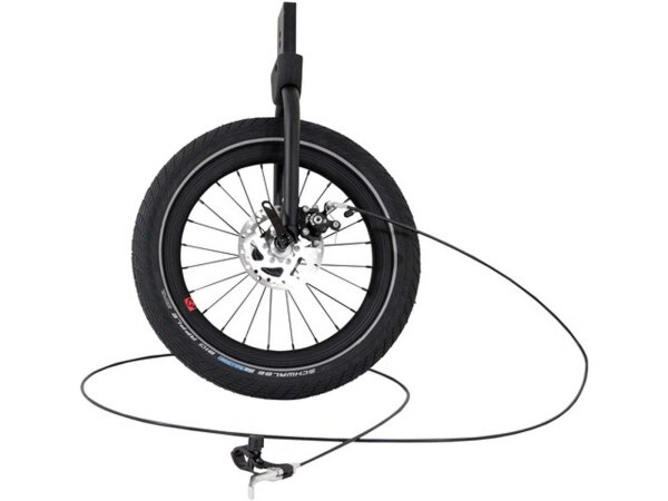 HAMAX Jogger/Skater-Set "Outback", Für den Umbau des Kinderfahrradanhänger zum Jogger, bestehend aus: Alu-Laufrad mit Lu