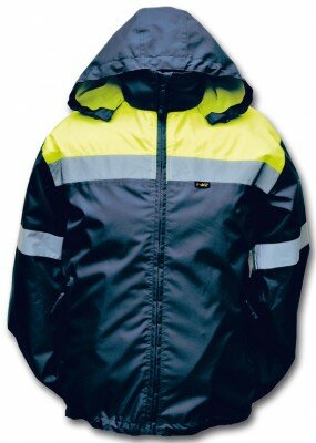 4-ACT Reflex-Regenjacke SB-verpackt, hochwertiges Reflex Material Mit Reißverschluss, Armbund mit Klettverschluss einste