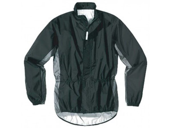 regenjacke rain guard schwarz/dolomit wasserdicht gr. l