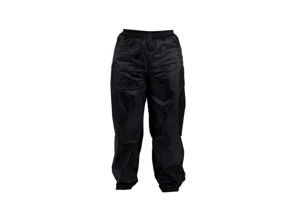 regenhose hock rain pants-basic uni/schwarz bis 175cm