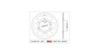 RK Kettenrad "6028" 530, Stahl, silber 38...