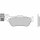 GALFER Bremsbelag "FD355" G1050, Organis