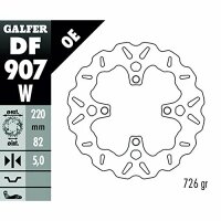 GALFER Wave Bremsscheibe "DF907", W - starr,...