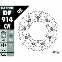 GALFER Wave Bremsscheibe "DF914", CW -...