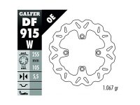 GALFER Wave Bremsscheibe "DF915", W - starr,...