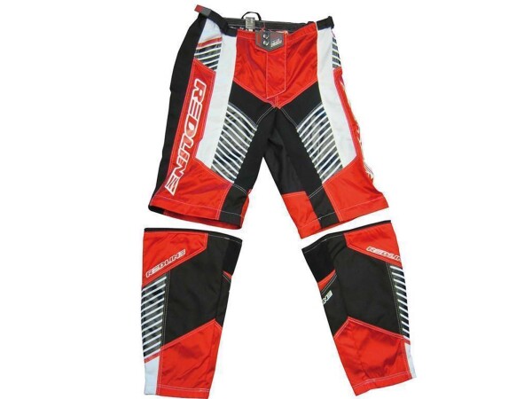 BMX-Hose Redline Flight Race Convertible rot/weiß/schwarz, Gr. 140 (24")