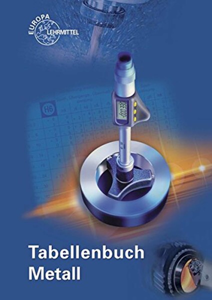 EUROPA LEHRMITTEL Buch Metalltechnik "Tabellenbuch 